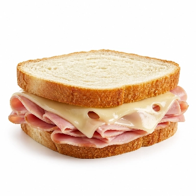 Corner Bakery Cafe Carved Ham & Swiss Sandwich