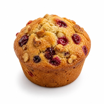 Corner Bakery Cafe Cranberry Orange Nut Muffin