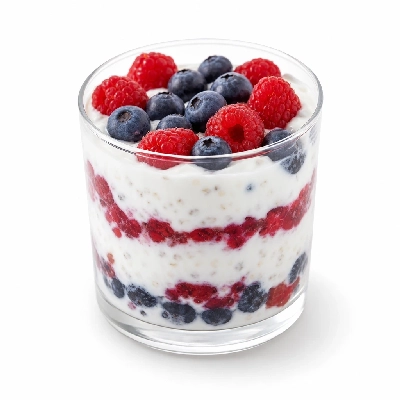 Corner Bakery Cafe Fresh Berry & Yogurt Parfait