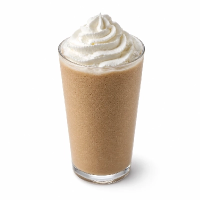 Corner Bakery Cafe Frozen Beverages 16 Oz. Mocha Frappe with Whipped Cream