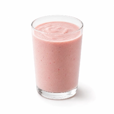Corner Bakery Cafe Frozen Beverages 16 Oz. Strawberry Banana Smoothie