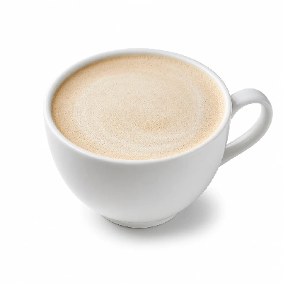 Corner Bakery Cafe Hot Beverages 20 Oz. Latte Nonfat