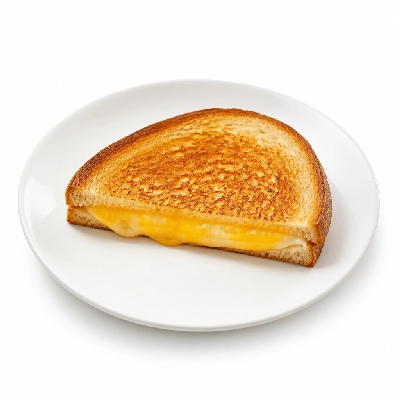 Corner Bakery Cafe Kids' Menu Grilled Cheese Sandwich Half