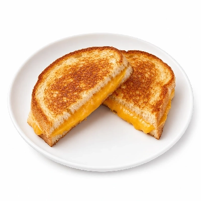 Corner Bakery Cafe Kids' Menu Grilled Cheese Sandwich on Harvest Half