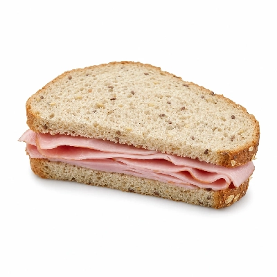 Corner Bakery Cafe Kids' Menu Ham Sandwich on Harvest Bread Half
