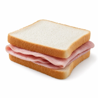 Corner Bakery Cafe Kids' Menu Ham Sandwich Whole