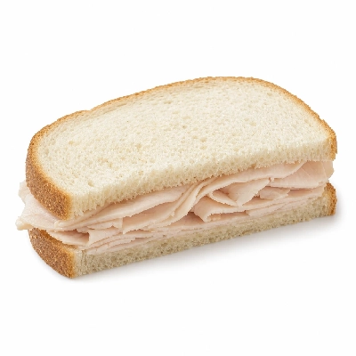 Corner Bakery Cafe Kids' Menu Turkey Sandwich Half