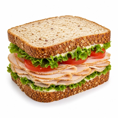 Corner Bakery Cafe Mom's Sandwiches Turkey on Harvest Bread Whole