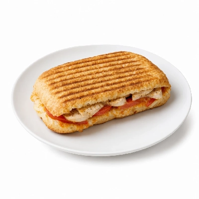 Corner Bakery Cafe Panini Chicken Pomodori Whole