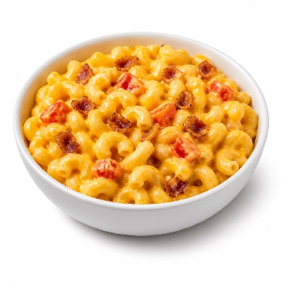 Corner Bakery Cafe Pasta Entrees Mac & Three Cheese with Bacon Tomatoes