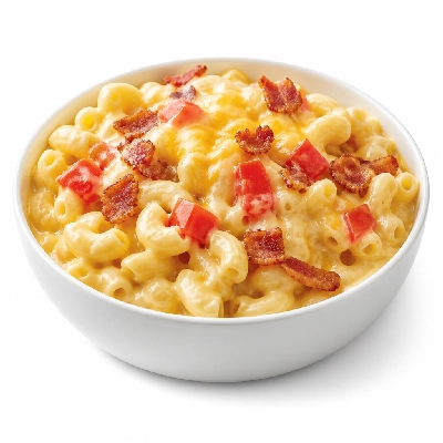 Corner Bakery Cafe Pasta Entrees Mac & Three Cheese with Bacon Tomatoes Cafe & Combo