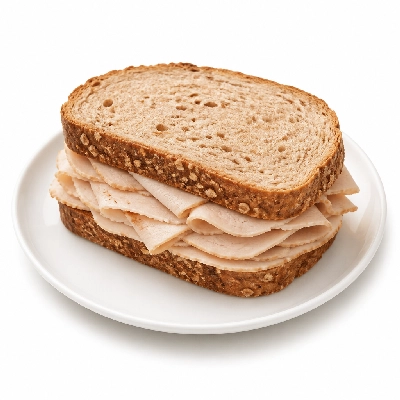 Corner Bakery Cafe Sandwiches Uptown Turkey on Harvest Bread Half