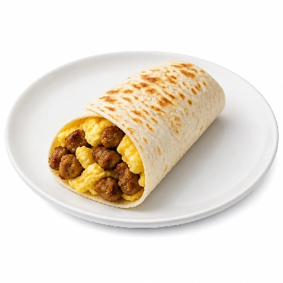 Corner Bakery Cafe Sausage Breakfast Wrap