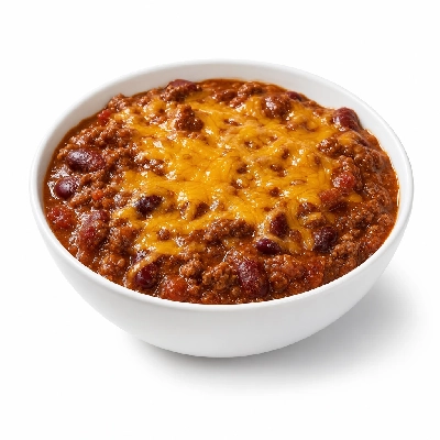 Corner Bakery Cafe Soups Big Al's Chili with Cheddar Cheese Bowl