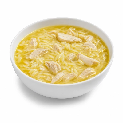 Corner Bakery Cafe Soups Lemon Chicken Orzo Cup