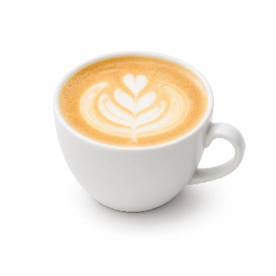 Costa Caramel Latte Coffee Made with Soya Milk Medio