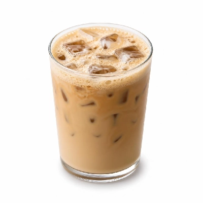 Costa Coffee Iced Popcorn Cappuccino Made with Soya Milk Medio Dine In