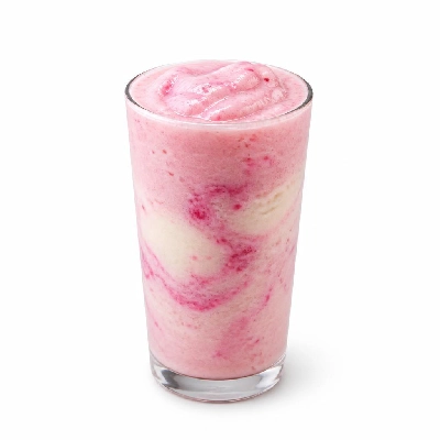 Costa Creamy Coolers Raspberry and White Chocolate Made with Soya Milk Primo Both