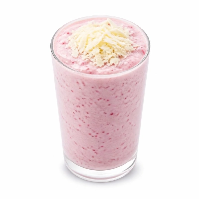 Costa Creamy Coolers Raspberry and White Chocolate Made with Whole Milk Primo Both