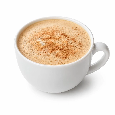 Costa Drinks Coffee Cinnamon Latte Made with Soya Milk Medio