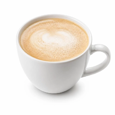 Costa Drinks Coffee Hazelnut Latte Made with Soya Milk Medio