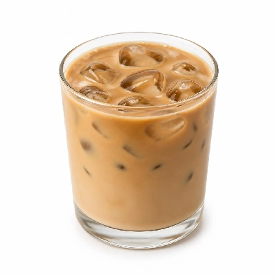 Costa Drinks Coffee Iced Caramel Latte Made with Skimmed Milk Primo