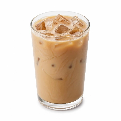 Costa Drinks Coffee Iced Caramel Latte Made with Soya Milk Massimo