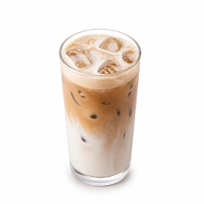 Costa Drinks Coffee Iced Cinnamon Latte Made with Full Fat Milk Medio