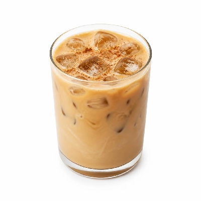 Costa Drinks Coffee Iced Cinnamon Latte Made with Skimmed Milk Primo