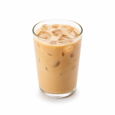 Costa Drinks Coffee Iced Gingerbread Latte Made with Full Fat Milk Medio