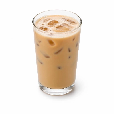 Costa Drinks Coffee Iced Gingerbread Latte Made with Skimmed Milk Primo