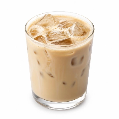 Costa Drinks Coffee Iced Gingerbread Latte Made with Soya Milk Massimo