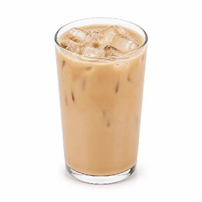 Costa Drinks Coffee Iced Gingerbread Latte Made with Soya Milk Primo