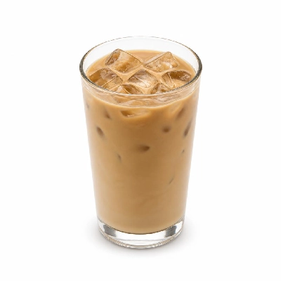 Costa Drinks Coffee Iced Hazelnut Latte Made with Full Fat Milk Medio