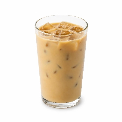 Costa Drinks Coffee Iced Hazelnut Latte Made with Soya Milk Massimo