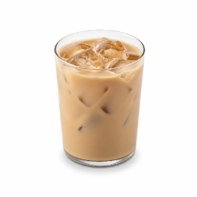 Costa Drinks Coffee Iced Vanilla Latte Made with Skimmed Milk Massimo
