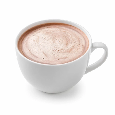 Costa Drinks Hot Chocolate with Frothed Milk Made with Soya Milk Primo