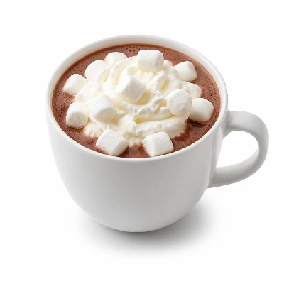 Costa Hot Chocolate with Marshmallows and Whipped Cream Made with Skimmed Milk- Massimo Takeaway
