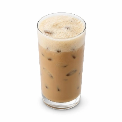 Costa Iced Coffee Popcorn Cappuccino Made with Soya Milk Medio Both