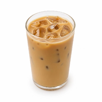 Costa Iced Coffee Speciality Latte Caramel Made with Skimmed Milk Primo Both