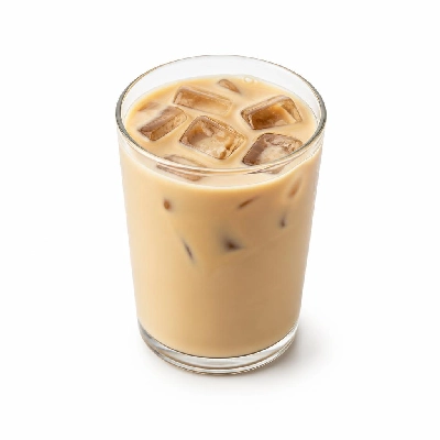 Costa Iced Coffee Speciality Latte Caramel Made with Soya Milk Medio Both