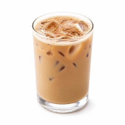 Costa Iced Coffee Speciality Latte Cinnamon Made with Soya Milk Massimo Both