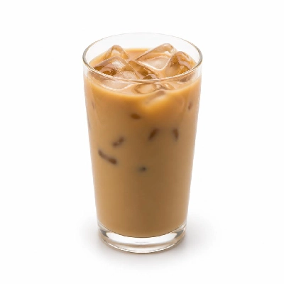 Costa Iced Coffee Speciality Latte Gingerbread Made with Soya Milk Medio Both