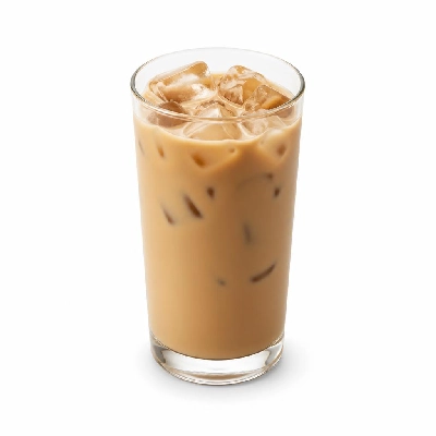 Costa Iced Coffee Speciality Latte Gingerbread Sugar Free Syrup Made with Whole Milk Medio Both