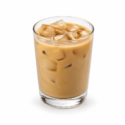 Costa Iced Coffee Speciality Latte Gingerbread Sugar Free Syrup Made with Whole Milk Primo Both