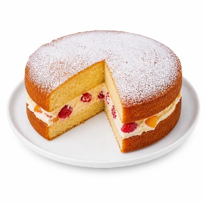 Costa Orange & Raspberry Victoria Sponge Cake