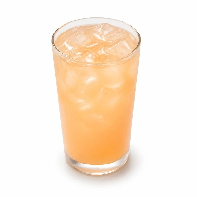 Costa Poured over Ice Peach Lemonade Primo Both