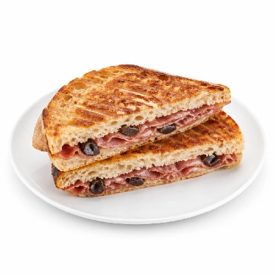 Costa Salami and Olive Panini