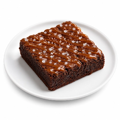 Costa Salted Caramel Brownie