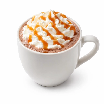 Costa Specialty Drinks Bonfire Toffee Apple Hot Chocolate Whole Milk Medio Dine In